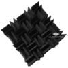 Звукоизоляционные материалы: Акустический поролон «Клин 140 Дабл». Чёрный графит